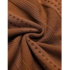 image:imageCOOFANDY Mens Knit Shirts Short Sleeve Button Down Polo Shirt Fashion Casual Summer Beach ShirtsLight Brown