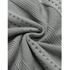 image:imageCOOFANDY Mens Knit Shirts Short Sleeve Button Down Polo Shirt Fashion Casual Summer Beach ShirtsLight Grey