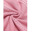 image:imageCOOFANDY Mens Knit Shirts Short Sleeve Button Down Polo Shirt Fashion Casual Summer Beach ShirtsLight Pink