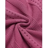 image:imageCOOFANDY Mens Knit Shirts Short Sleeve Button Down Polo Shirt Fashion Casual Summer Beach ShirtsMagenta