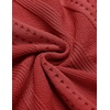 image:imageCOOFANDY Mens Knit Shirts Short Sleeve Button Down Polo Shirt Fashion Casual Summer Beach ShirtsRed
