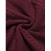 image:imageCOOFANDY Mens Knit Shirts Short Sleeve Button Down Polo Shirt Fashion Casual Summer Beach ShirtsWine Red