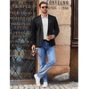 image:imageCOOFANDY Mens Long Sleeve Button Down Shirts Casual Untucked Shirts for Men Dress Shirts Beach Wedding ShirtsA White