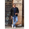 image:imageCOOFANDY Mens Long Sleeve Button Down Shirts Casual Untucked Shirts for Men Dress Shirts Beach Wedding ShirtsAnchornavy