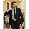 image:imageCOOFANDY Mens Long Sleeve Button Down Shirts Casual Untucked Shirts for Men Dress Shirts Beach Wedding ShirtsLight Green