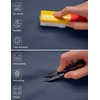 image:imageCOOFANDY Mens Long Sleeve Button Down Work Shirt with Flap PocketsGrey Blue