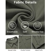 image:imageCOOFANDY Mens Long Sleeve Shirts Casual Button Down Shirt Wrinkle Free Dress Shirt with PocketArmy Green