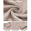 image:imageCOOFANDY Mens Long Sleeve Shirts Casual Button Down Shirt Wrinkle Free Dress Shirt with PocketKhaki