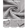 image:imageCOOFANDY Mens Long Sleeve Shirts Casual Button Down Shirt Wrinkle Free Dress Shirt with PocketLight Grey