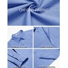 image:imageCOOFANDY Mens Oxford Shirt Long Sleeve Casual Button Down Shirts Soild Dress Shirts with PocketBlue