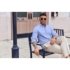 image:imageCOOFANDY Mens Oxford Shirt Long Sleeve Regular Fit Dress Shirt Casual Button Down Shirts for MenBlue