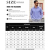 image:imageCOOFANDY Mens Oxford Shirt Long Sleeve Regular Fit Dress Shirt Casual Button Down Shirts for MenBlue