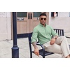 image:imageCOOFANDY Mens Oxford Shirt Long Sleeve Regular Fit Dress Shirt Casual Button Down Shirts for MenGrey Green