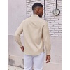 image:imageCOOFANDY Mens Oxford Shirt Long Sleeve Regular Fit Dress Shirt Casual Button Down Shirts for MenKhaki