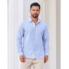 image:imageCOOFANDY Mens Oxford Shirts Long Sleeve Button Down Shirt Casual Untucked Shirts for MenLight Blue