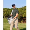 image:imageCOOFANDY Mens Polo Shirts Short Sleeve Quick Dry Performance Golf Polos Tactical Work Shirts with Pen PocketArmy Green