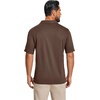 image:imageCOOFANDY Mens Polo Shirts Short Sleeve Quick Dry Performance Golf Polos Tactical Work Shirts with Pen PocketBrown