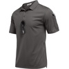 image:imageCOOFANDY Mens Polo Shirts Short Sleeve Quick Dry Performance Golf Polos Tactical Work Shirts with Pen PocketDark Grey