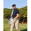 image:imageCOOFANDY Mens Polo Shirts Short Sleeve Quick Dry Performance Golf Polos Tactical Work Shirts with Pen PocketNavy Blue