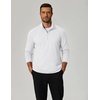 image:imageCOOFANDY Mens Quarter Zip Pullover Lightweight Mock Neck Sweatshirt Casual Long Sleeve Polo ShirtsWhite