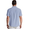 image:imageCOOFANDY Mens Short Sleeve Oxford Shirt Plaid Casual Button Down Shirts Summer Untucked Dress Shirt with PocketLight Blue Plaid