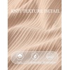 image:imageCOOFANDY Mens TShirts Short Sleeve Knit Shirts Casual Crewneck Ribbed Dress Tee ShirtBeige