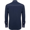 image:imageCOOFANDY Mens Western Cowboy Shirts Long Sleeve Embroidered Shirt Slim Fit Casual Button Down ShirtsBlue