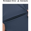 image:imageCOOFANDY Stretch Mens Dress Shirts Wrinkle Free Long Sleeve Dress Shirt Muscle Fit Button Down ShirtDenim Blue