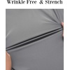 image:imageCOOFANDY Stretch Mens Dress Shirts Wrinkle Free Long Sleeve Dress Shirt Muscle Fit Button Down ShirtLight Grey