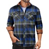 A Plaid-green Blue Plaid