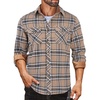 Plaid-khaki