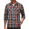 Khaki Red Plaid