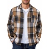 Black-khaki Plaid