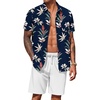 Leaf Navy Blue