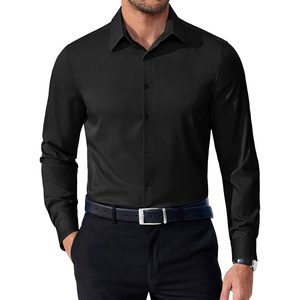 image:imageCOOFANDY Mens Dress Shirts Long Sleeve Button Down Shirts Regular Fit Business Casual ShirtsBlack