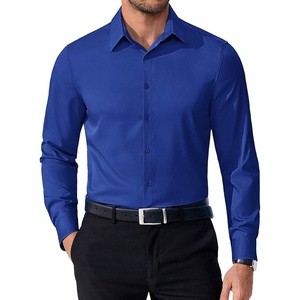 image:imageCOOFANDY Mens Dress Shirts Long Sleeve Button Down Shirts Regular Fit Business Casual ShirtsRoyal Blue