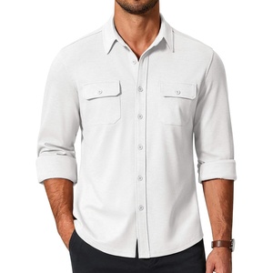 image:imageCOOFANDY Mens Long Sleeve Shirts Casual Button Down Shirt Wrinkle Free Dress Shirt with PocketWhite