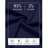 image:imageCOOFANDY Mens 2 Pieces Outfits Casual Quarter Zip Polo Shirt and Jogging Pants Summer Tracksuits SetNavy Blue