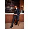 image:imageCOOFANDY Mens 3 Pieces Suit Slim Fit Tuxedo Set One Button Shawl Lapel Dinner Prom Jacket Vest Pants with TieDgreyBlack