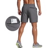 image:imageCOOFANDY Mens 7 Athletic Shorts Quick Dry Elastic Waist Gym Workout Lightweight Stretch Shorts with PocketsDark Gray