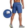 image:imageCOOFANDY Mens 7 Athletic Shorts Quick Dry Elastic Waist Gym Workout Lightweight Stretch Shorts with PocketsDemin Blue