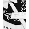 image:imageCOOFANDY Mens Cowboy Shirtss Embroidered Rose Design Shirts Western Long Sleeve Button Down ShirtsWhite