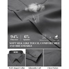 image:imageCOOFANDY Mens Dress Shirts Long Sleeve Business Casual Button Down Shirts Regular Fit Formal ShirtsDark Grey
