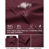image:imageCOOFANDY Mens Dress Shirts Long Sleeve Business Casual Button Down Shirts Regular Fit Formal ShirtsDate Red