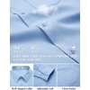 image:imageCOOFANDY Mens Dress Shirts Long Sleeve Business Casual Button Down Shirts Regular Fit Formal ShirtsLight Blue