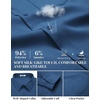 image:imageCOOFANDY Mens Dress Shirts Long Sleeve Business Casual Button Down Shirts Regular Fit Formal ShirtsNavy Blue