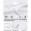 image:imageCOOFANDY Mens Dress Shirts Long Sleeve Business Casual Button Down Shirts Regular Fit Formal ShirtsWhite