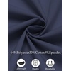 image:imageCOOFANDY Mens Dress Shirts Long Sleeve Casual Button Down Shirts Formal Business ShirtNavy Blue