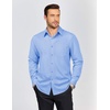 image:imageCOOFANDY Mens Dress Shirts Long Sleeve Plaid Button Down Shirt Business Casual Stretch Shirts with PocketLight Blue Plaid