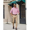image:imageCOOFANDY Mens Dress Shirts Long Sleeve Plaid Button Down Shirt Business Casual Stretch Shirts with PocketPink Plaid
